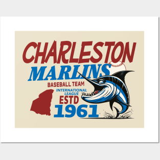 Defunct Charleston Marlins Baseball Team 1961 Posters and Art